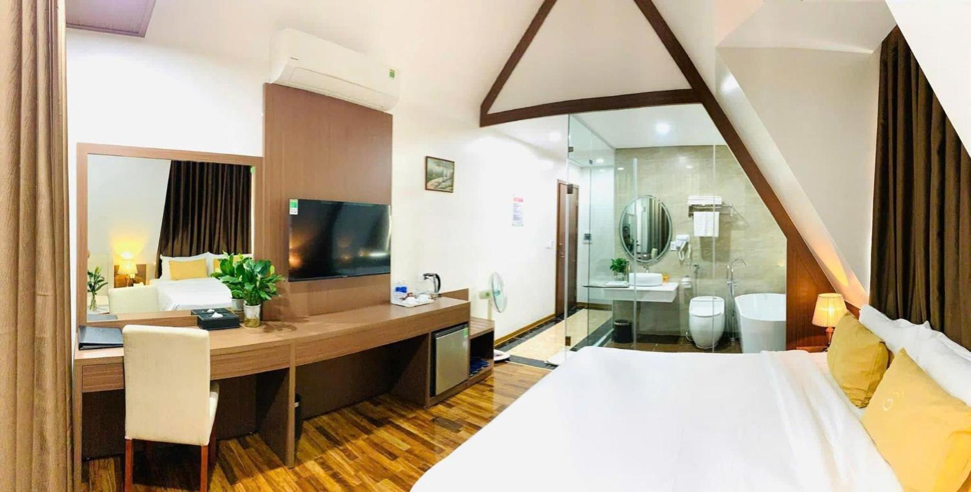 Green Hadong Hotel Ha Dong Exterior photo